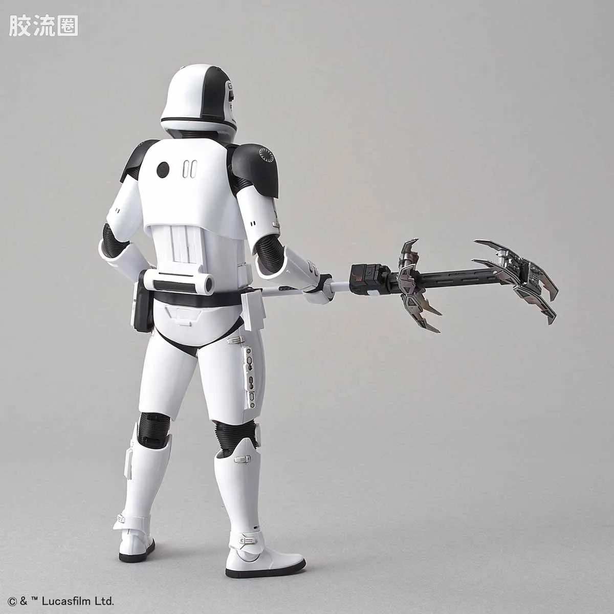 万代 星球大战系列拼装模型 人物系列 1/12 第一秩序行刑队 - 图片